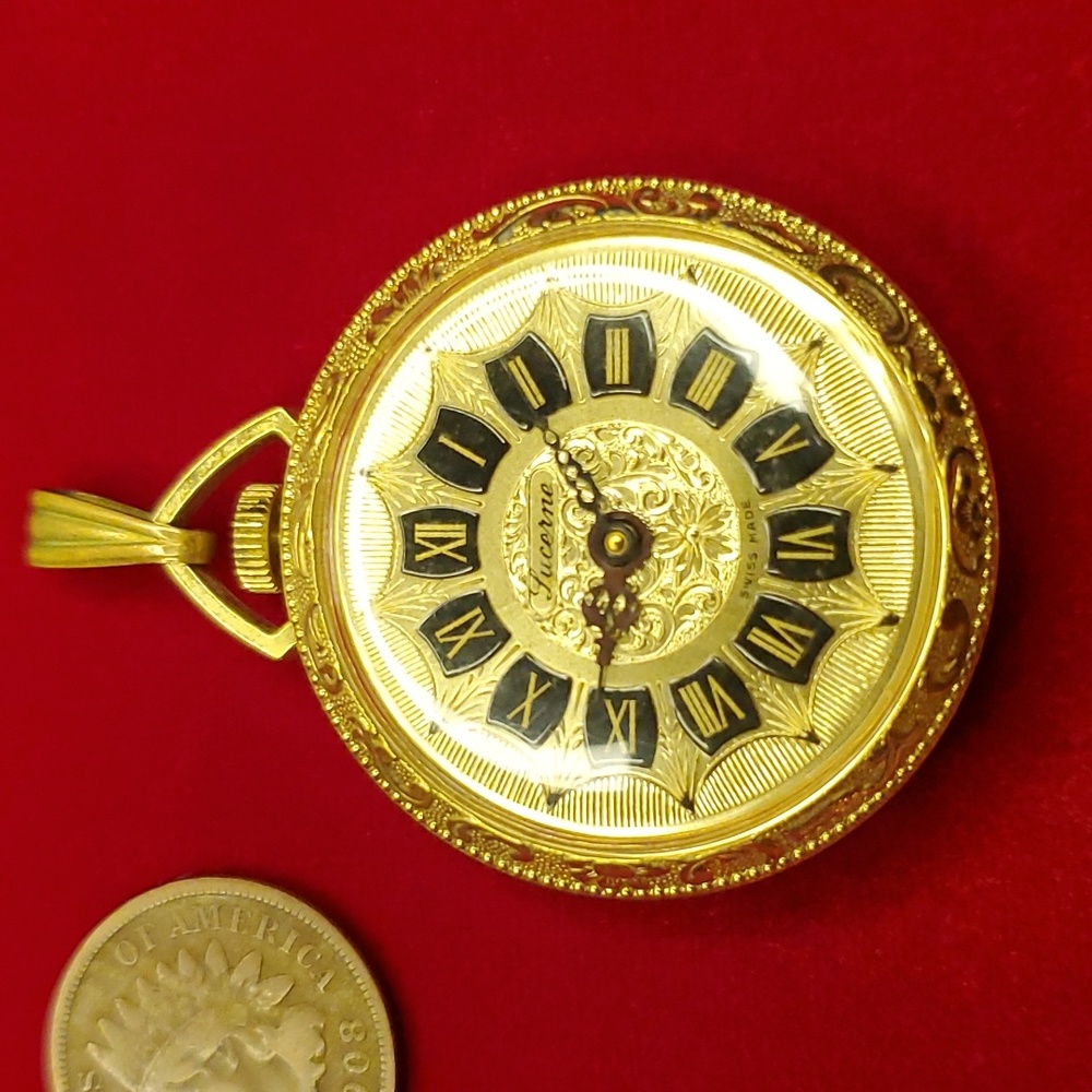 Vintage Lucerne Ladies Pendant Watch